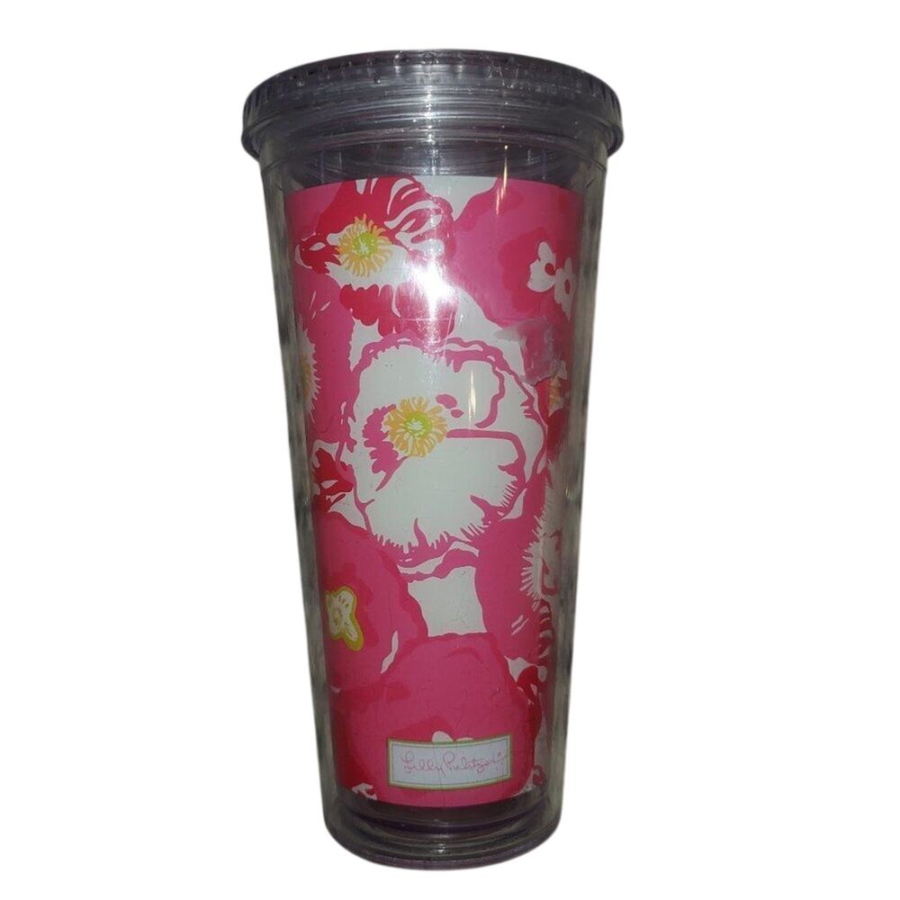 Lilly Pulitzer Tumbler Medium Size Drink || GUC